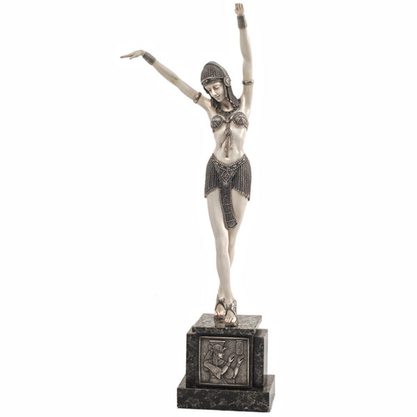 Art Deco Figurine Egyptian Dancer By Dh Chiparus